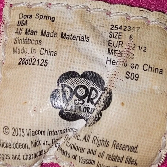 Y2k 6c Dora shoes - Picture 2 of 6